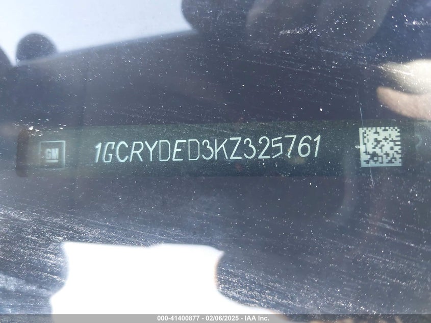 2019 CHEVROLET SILVERADO 1500 LT - 1GCRYDED3KZ325761