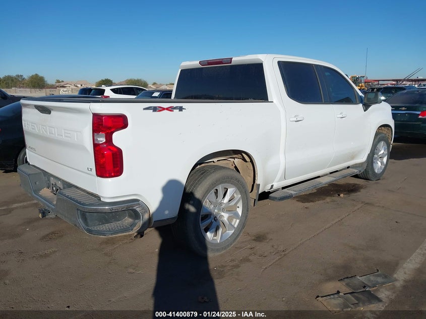 2019 CHEVROLET SILVERADO 1500 VIN: 1GCUYDED3KZ349522