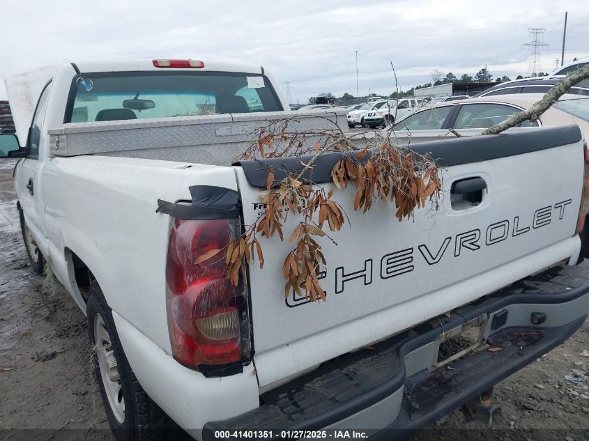 2006 Chevrolet Silverado 1500 Work Truck VIN: 3GCEC14V86G141492 Lot: 41401351