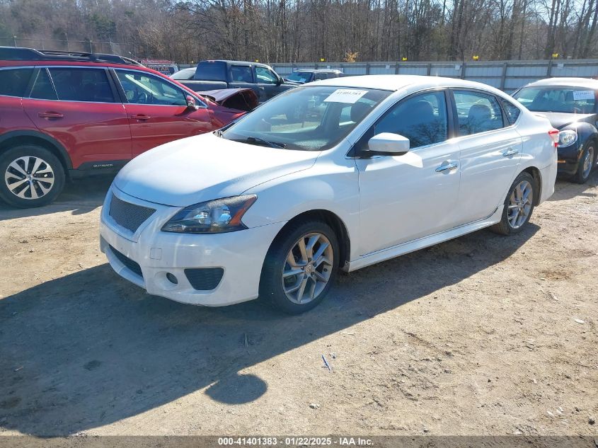 VIN 3N1AB7AP6DL724046 2013 Nissan Sentra, SR no.2