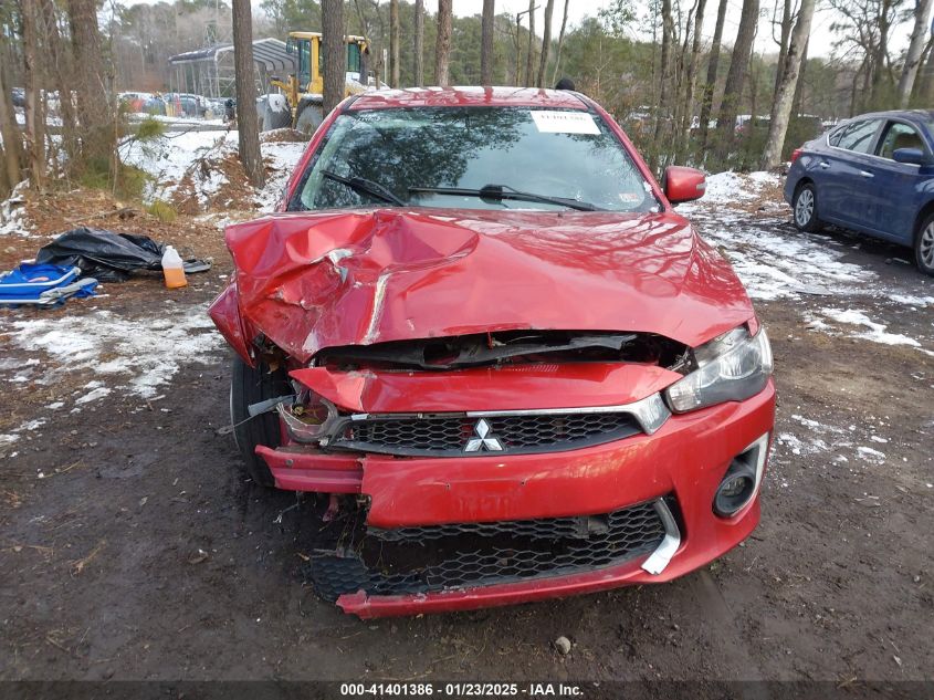 2016 Mitsubishi Lancer Es VIN: JA32V2FW7GU004159 Lot: 41401386