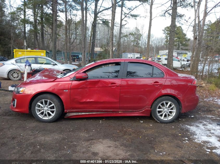 2016 Mitsubishi Lancer Es VIN: JA32V2FW7GU004159 Lot: 41401386