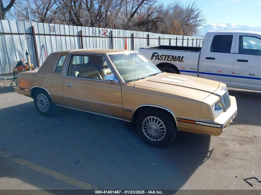 1985 Chrysler Lebaron