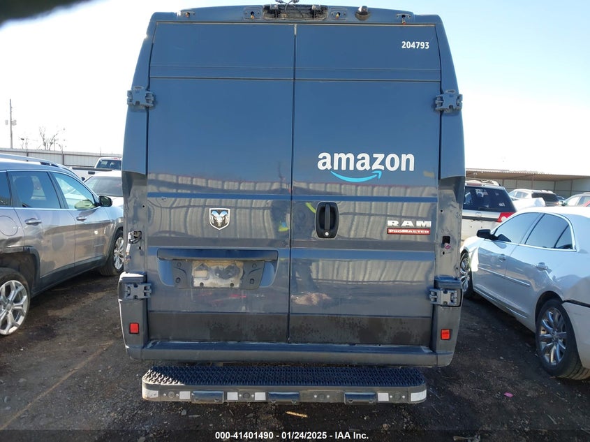 2021 Ram Promaster 3500 Cargo Van High Roof 159 Wb Ext VIN: 3C6MRVJG7ME586801 Lot: 41401490