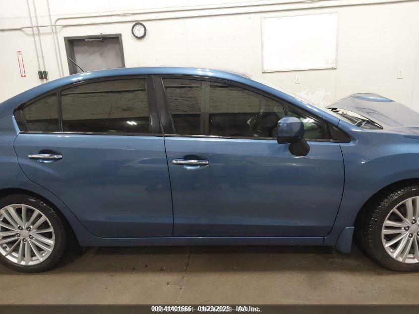 2012 SUBARU IMPREZA VIN: JF1GJAH61CH014009