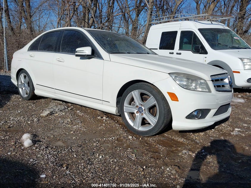 2010 MERCEDES-BENZ C VIN: WDDGF8BB2AR128141