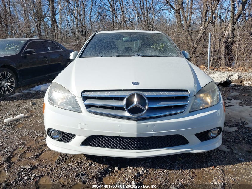 2010 MERCEDES-BENZ C VIN: WDDGF8BB2AR128141