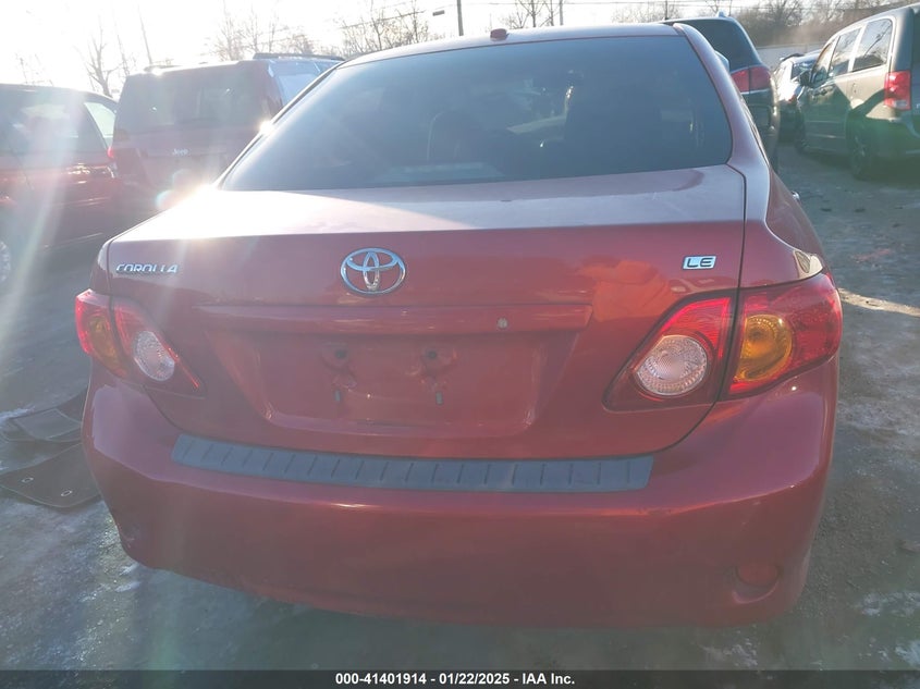 2009 TOYOTA COROLLA VIN: 1NXBU40E99Z139545