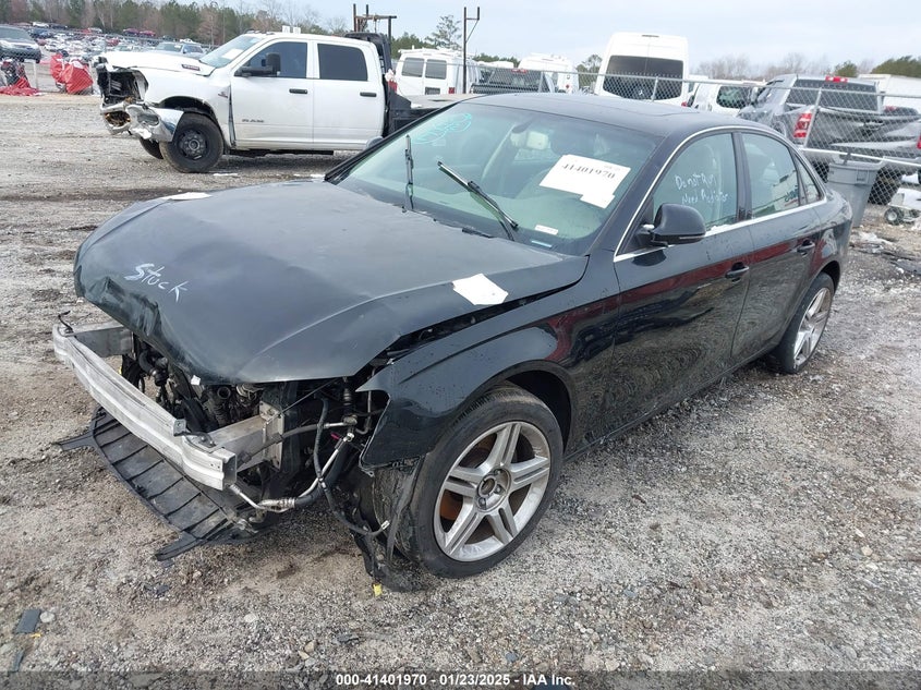 2009 AUDI A4 VIN: WAUMK98K09A118527