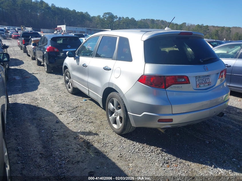 2007 ACURA RDX VIN: 5J8TB182X7A010365