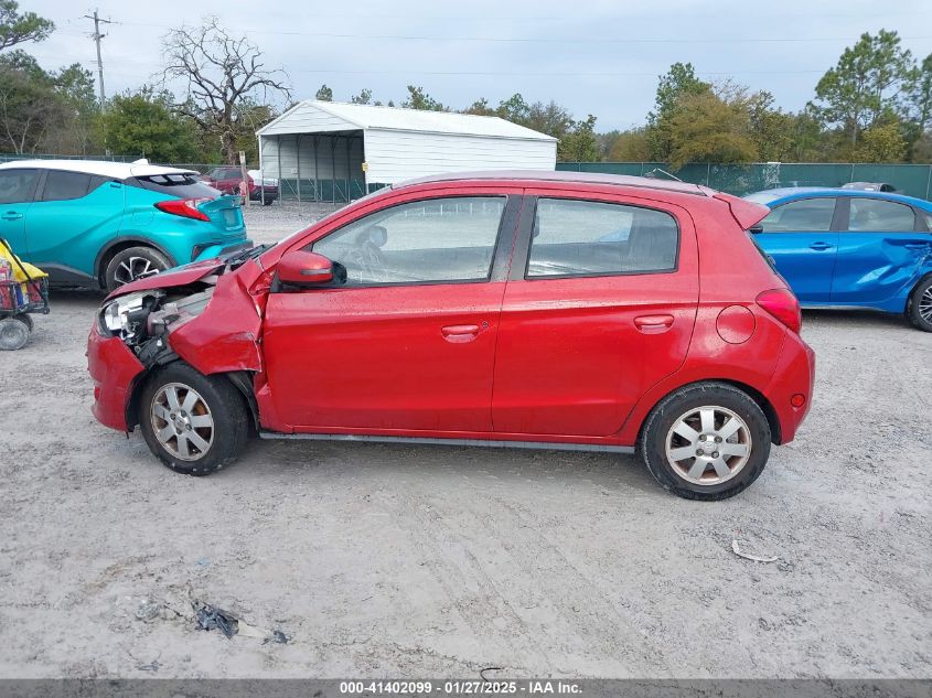 2015 Mitsubishi Mirage Es VIN: ML32A4HJ3FH009640 Lot: 41402099