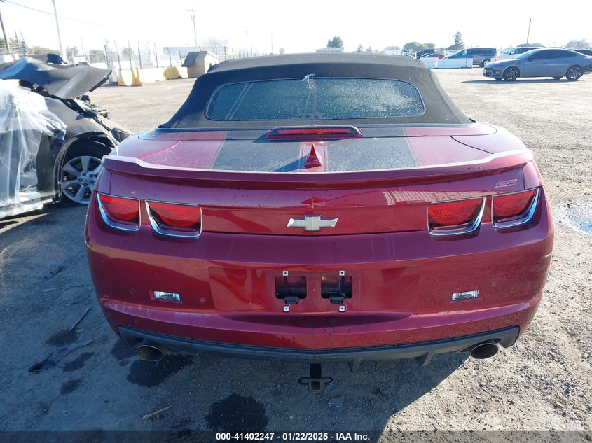 2011 CHEVROLET CAMARO VIN: 2G1FK3DJ1B9179045