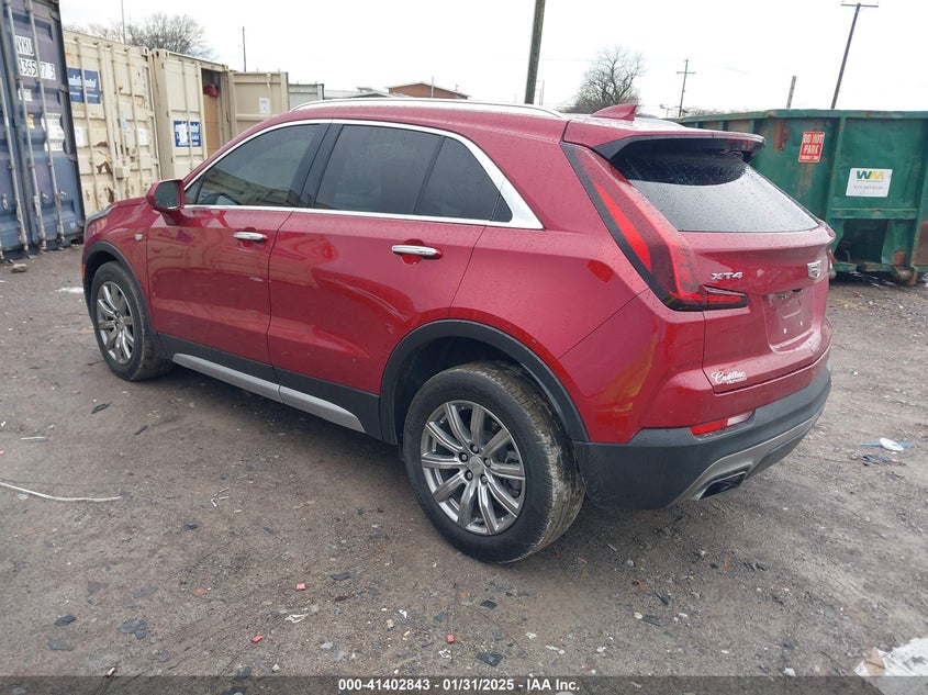 Vin: 1gyfzcr47kf143478, lot: 41893350, cadillac xt4 premium luxury 20193