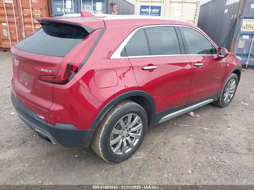 Vin: 1gyfzcr47kf143478, lot: 41893350, cadillac xt4 premium luxury 20194