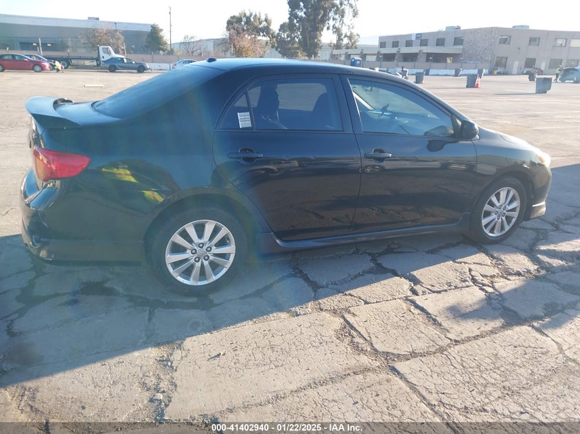 2009 TOYOTA COROLLA VIN: 1NXBU40E39Z050344