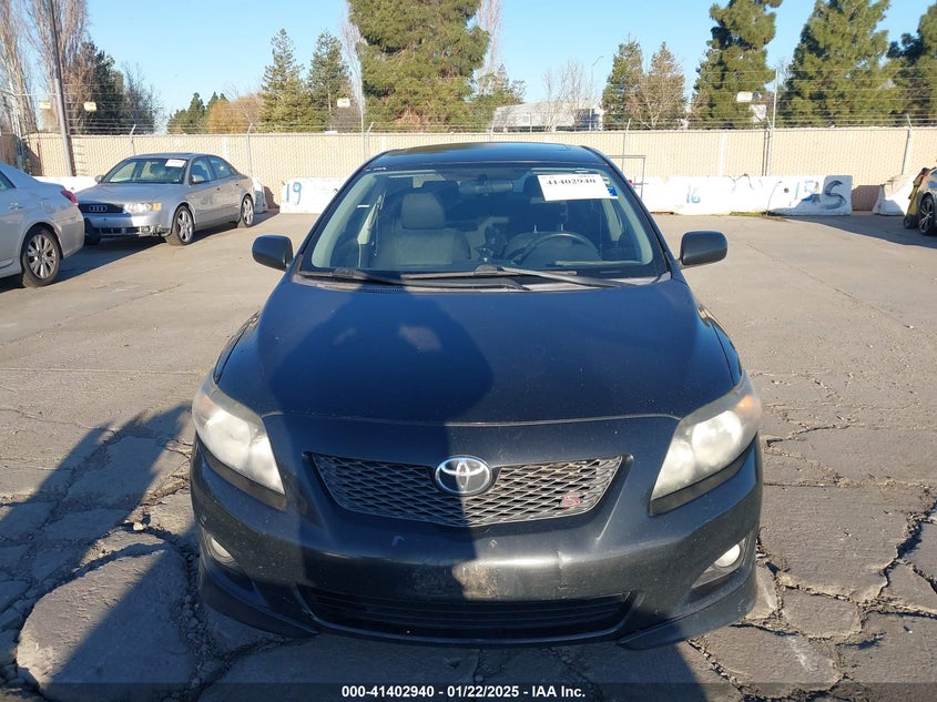 2009 TOYOTA COROLLA VIN: 1NXBU40E39Z050344
