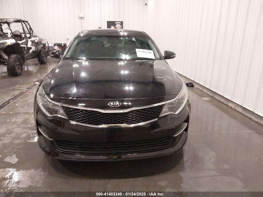 2016 Kia Optima Lx VIN: 5XXGT4L35GG110473 Lot: 41403248