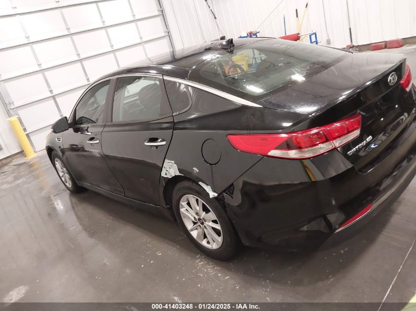 2016 Kia Optima Lx VIN: 5XXGT4L35GG110473 Lot: 41403248