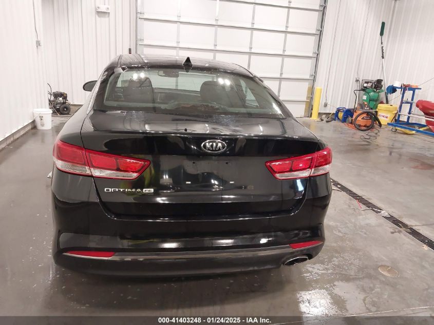 2016 Kia Optima Lx VIN: 5XXGT4L35GG110473 Lot: 41403248