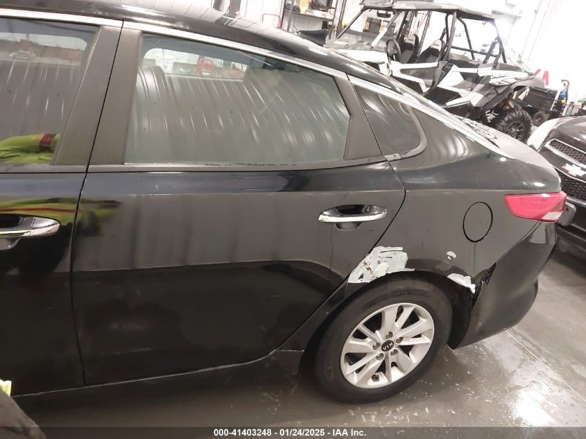 2016 Kia Optima Lx VIN: 5XXGT4L35GG110473 Lot: 41403248