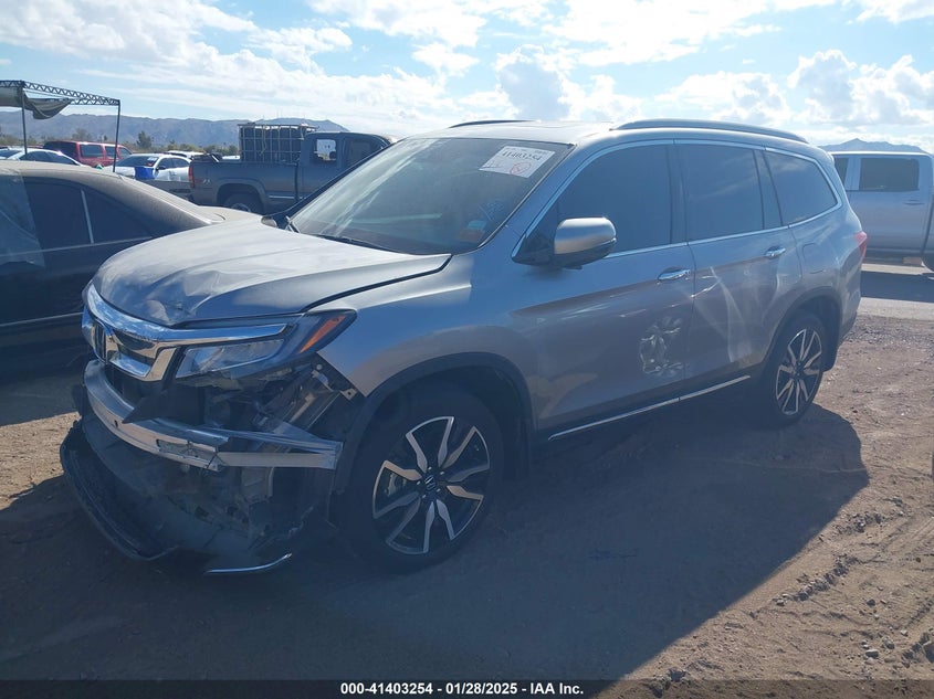 Vin: 5fnyf6h97nb030189, lot: 41893762, honda pilot awd touring 8 passenger 20222