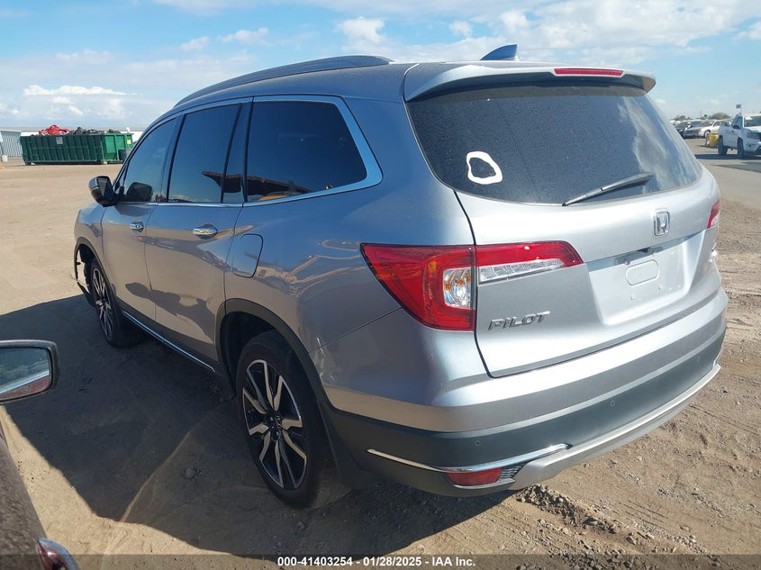 Vin: 5fnyf6h97nb030189, lot: 41893762, honda pilot awd touring 8 passenger 20223