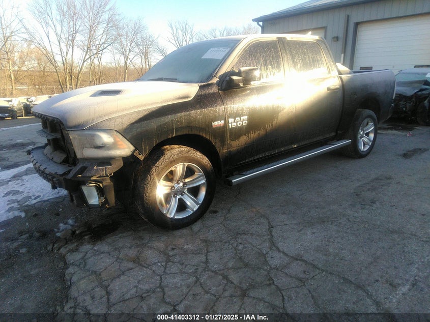 Vin: 1c6rr7mt7gs193389, lot: 41893819, ram 1500 sport 20162
