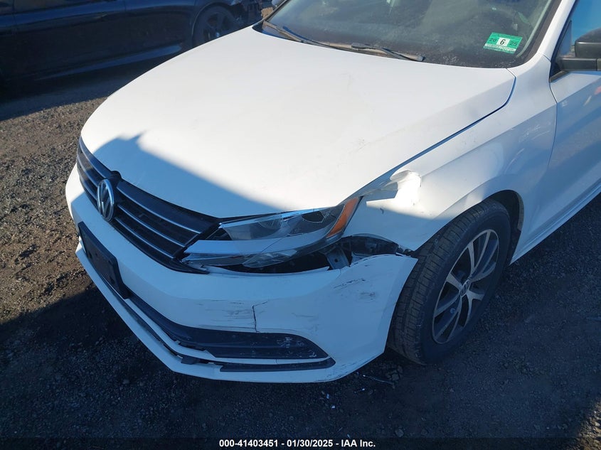 2016 VOLKSWAGEN JETTA VIN: 3VWD67AJ1GM346028