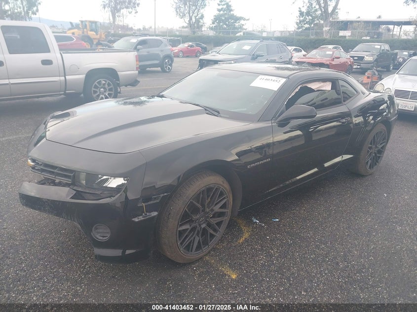 2014 CHEVROLET CAMARO VIN: 2G1FA1E35E9148540