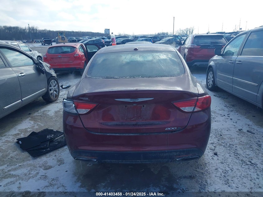 2016 CHRYSLER 200 S - 1C3CCCBB8GN139234