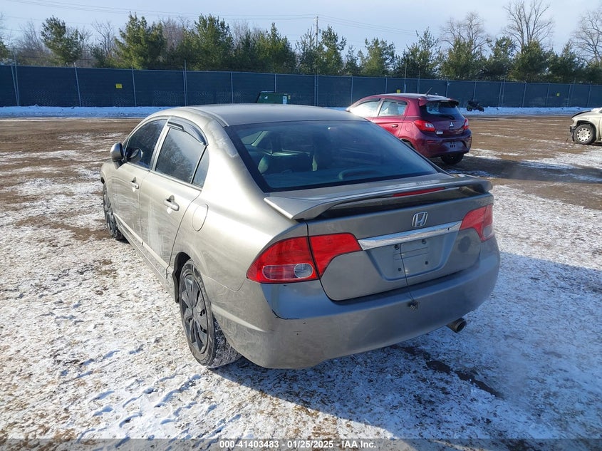 2008 HONDA CIVIC VIN: 2HGFA16578H303429