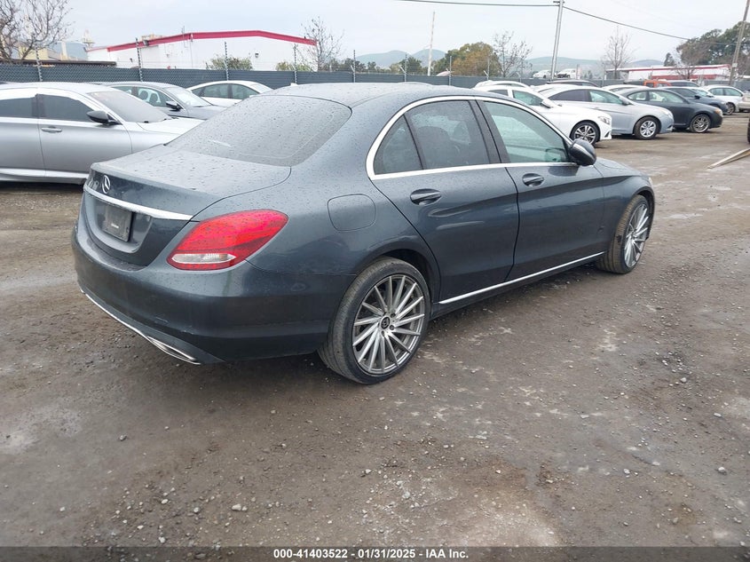 Vin: 55swf4kb3fu039818, lot: 41894029, mercedes-benz c 300 4matic/luxury 4matic/sport 4matic 20154