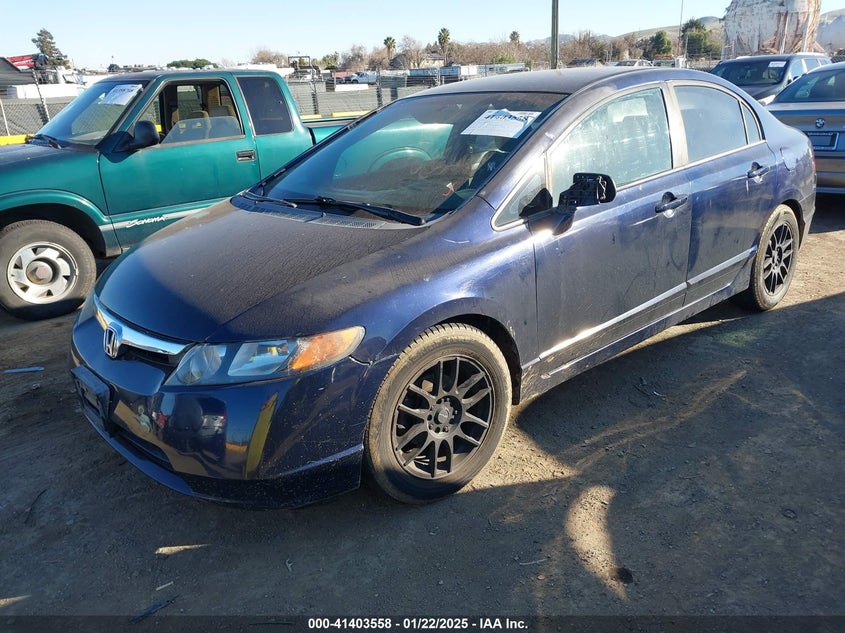 2008 HONDA CIVIC VIN: 1HGFA15528L076882