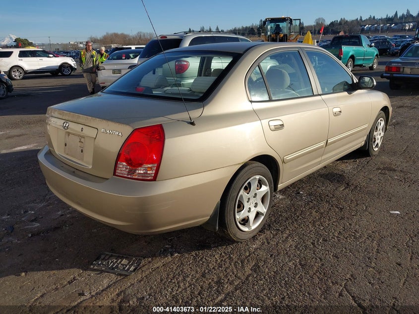 2006 HYUNDAI ELANTRA VIN: KMHDN46D06U347782