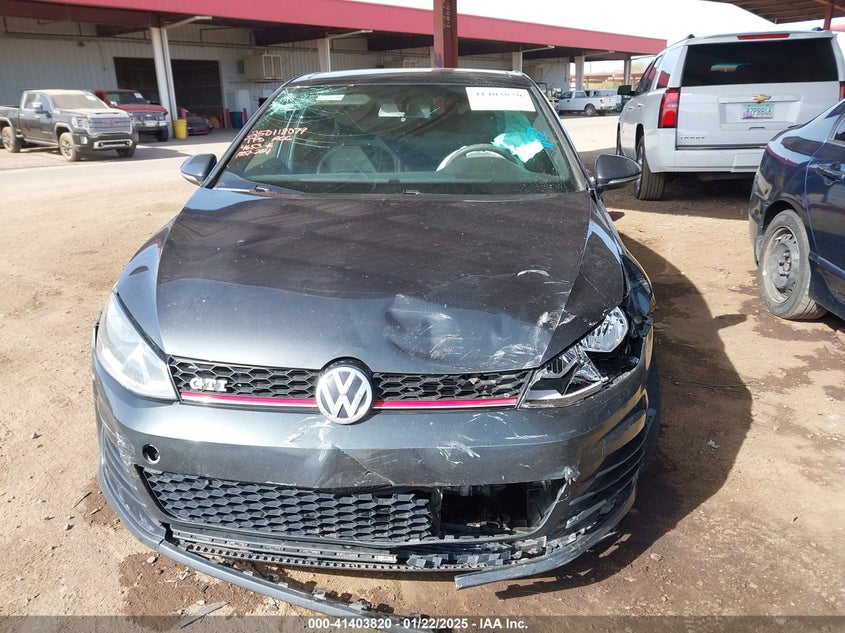 2016 VOLKSWAGEN GOLF GTI SE 4-DOOR - 3VW5T7AU3GM004653