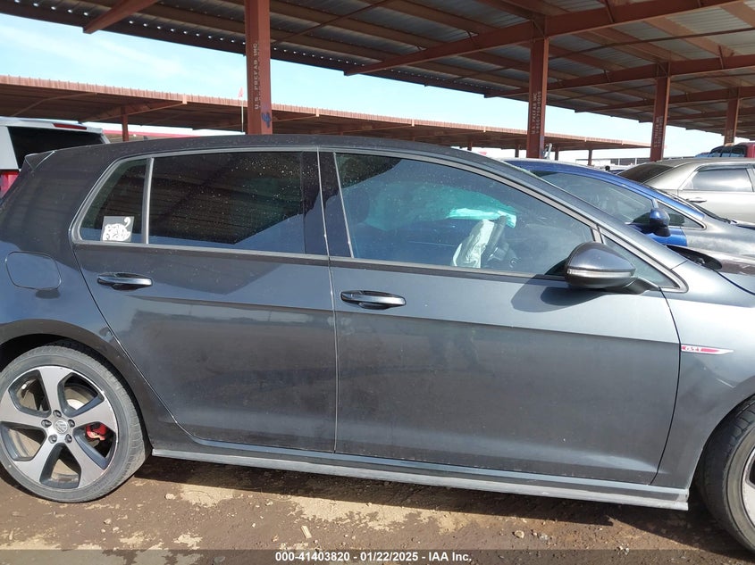 2016 VOLKSWAGEN GOLF GTI SE 4-DOOR - 3VW5T7AU3GM004653