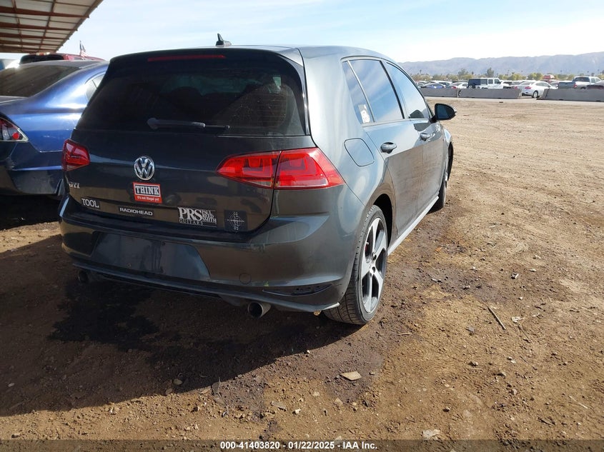 2016 VOLKSWAGEN GOLF GTI SE 4-DOOR - 3VW5T7AU3GM004653