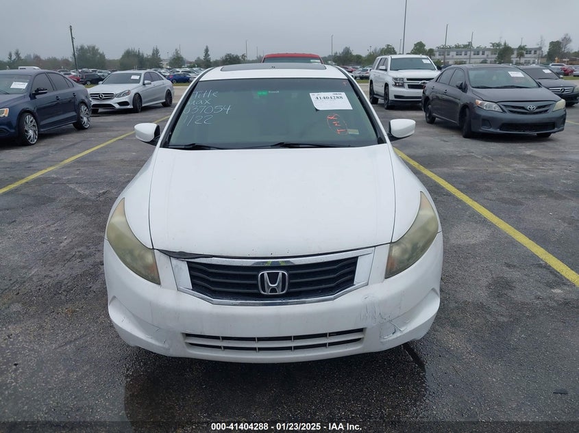 2010 HONDA ACCORD VIN: 1HGCP2F8XAA037054