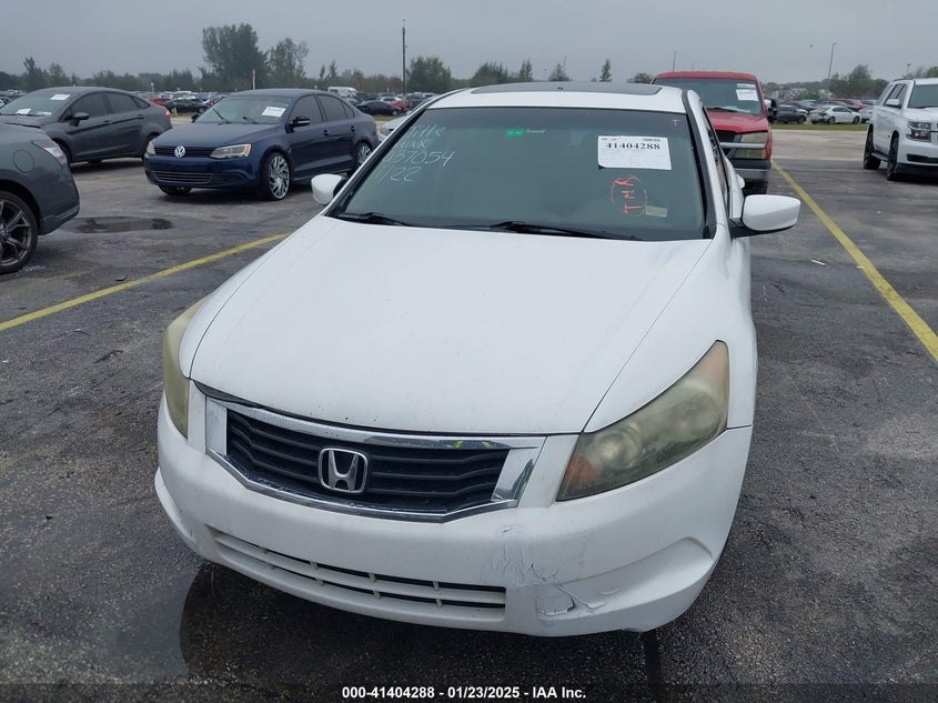 2010 HONDA ACCORD VIN: 1HGCP2F8XAA037054