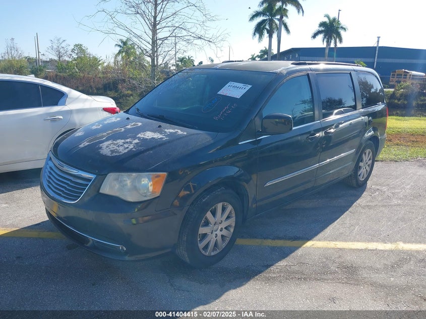 Vin: 2c4rc1bg8dr706398, lot: 41894935, chrysler town & country touring 20132