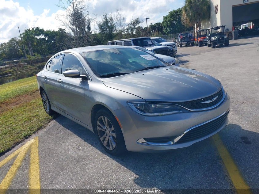 Vin: 1c3cccab1gn105993, lot: 41894977, chrysler 200 limited 20161