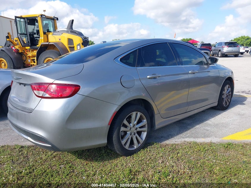 Vin: 1c3cccab1gn105993, lot: 41894977, chrysler 200 limited 20164