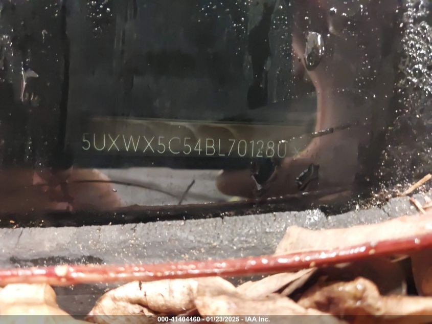 2011 BMW X3 xDrive28I VIN: 5UXWX5C54BL701280 Lot: 41404460