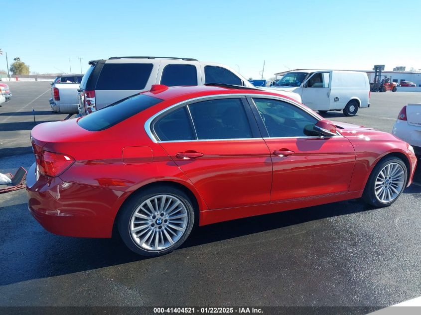 2012 BMW 328I VIN: WBA3A5C57CF340209 Lot: 41404521