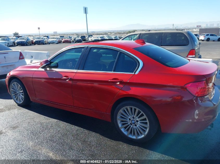 2012 BMW 328I VIN: WBA3A5C57CF340209 Lot: 41404521