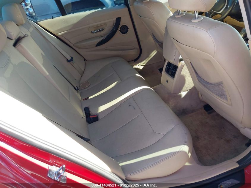 2012 BMW 328I VIN: WBA3A5C57CF340209 Lot: 41404521