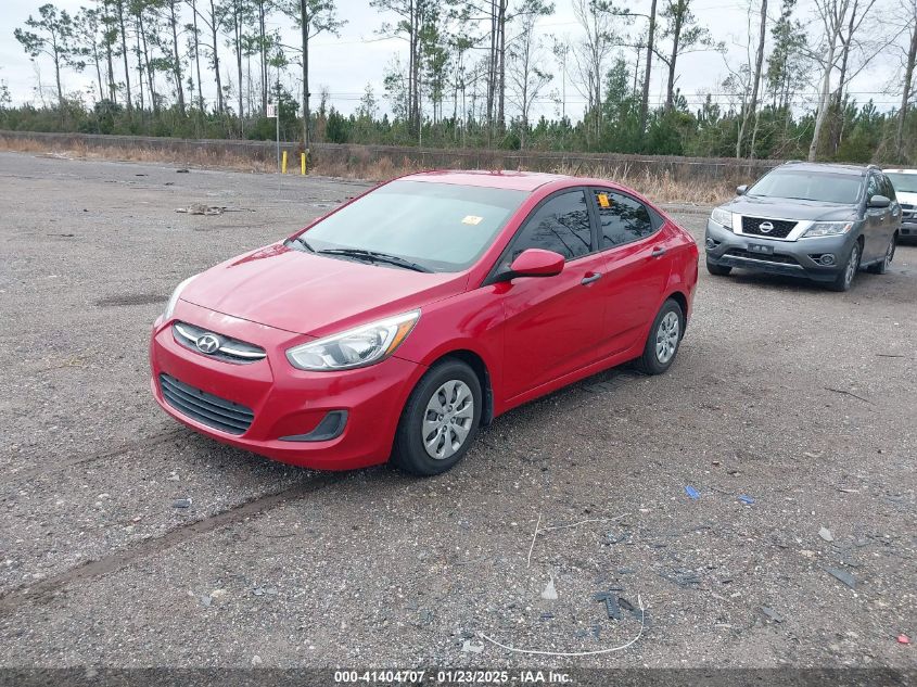 VIN KMHCT4AE1GU083149 2016 HYUNDAI ACCENT no.2