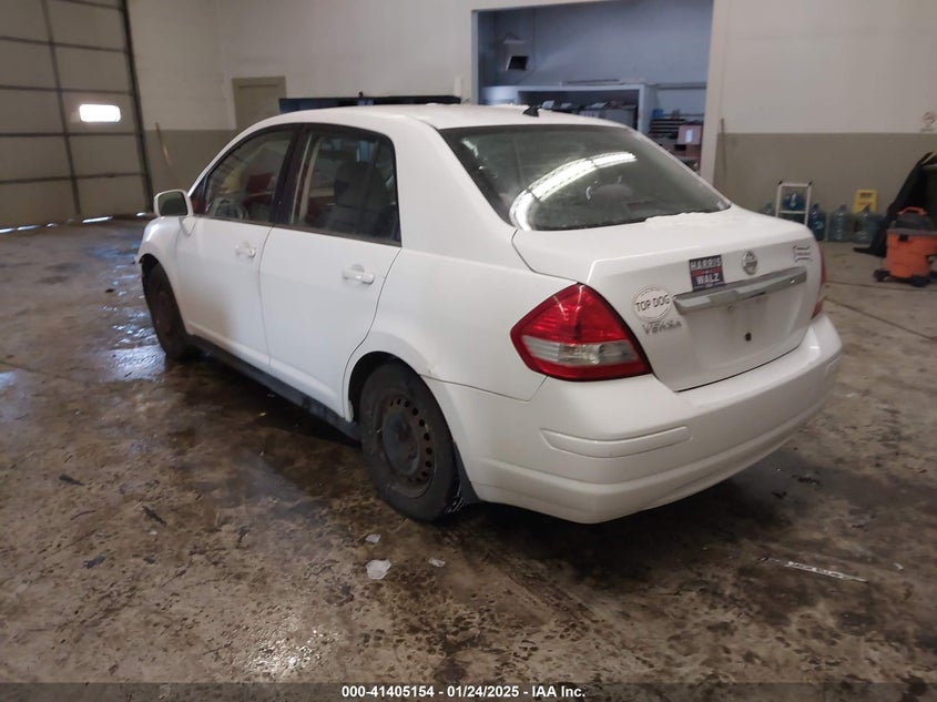 2008 NISSAN VERSA VIN: 3N1BC11E78L433137