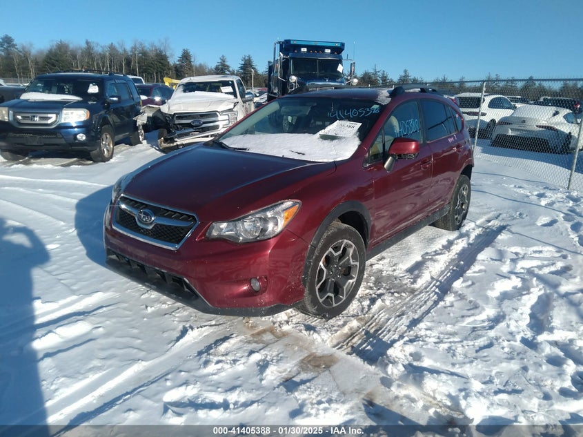 Vin: jf2gpagc6eh310504, lot: 41895908, subaru xv crosstrek 2.0i limited 20142