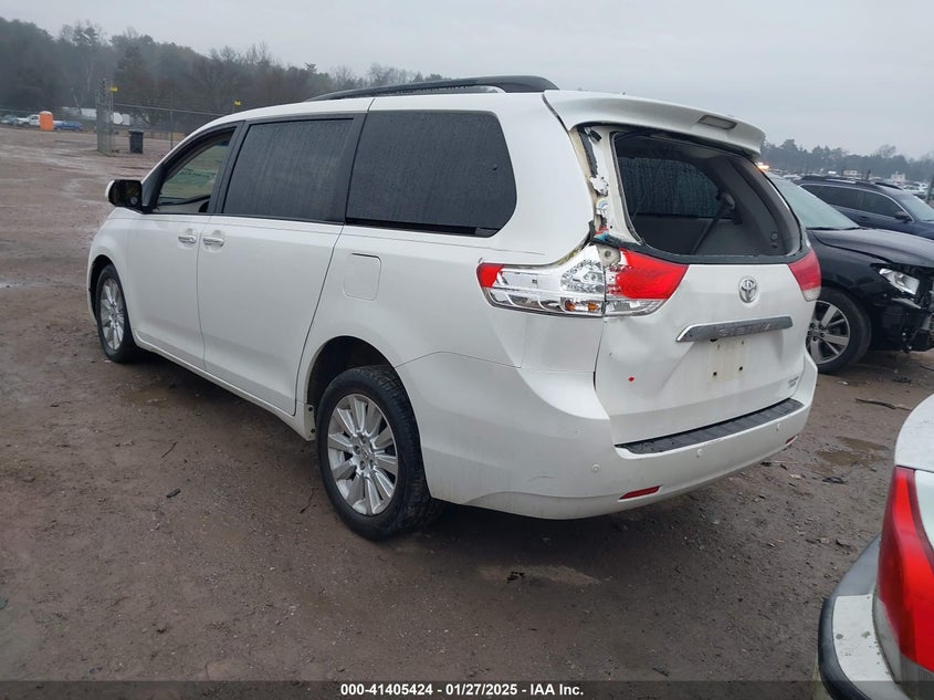 2011 TOYOTA SIENNA VIN: 5TDDK3DC8BS010051